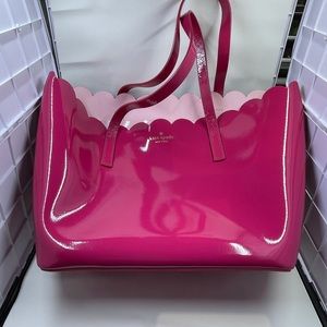 Scalloped Kate Spade tote